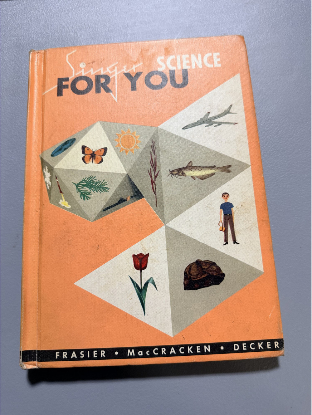Singer Science for You 1959 Vintage Elementary Science HC Textbook Frasier